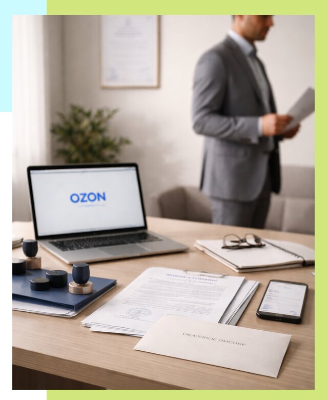 Отказное письмо для Ozon в Слободской от 3607 р. | Сертэкс