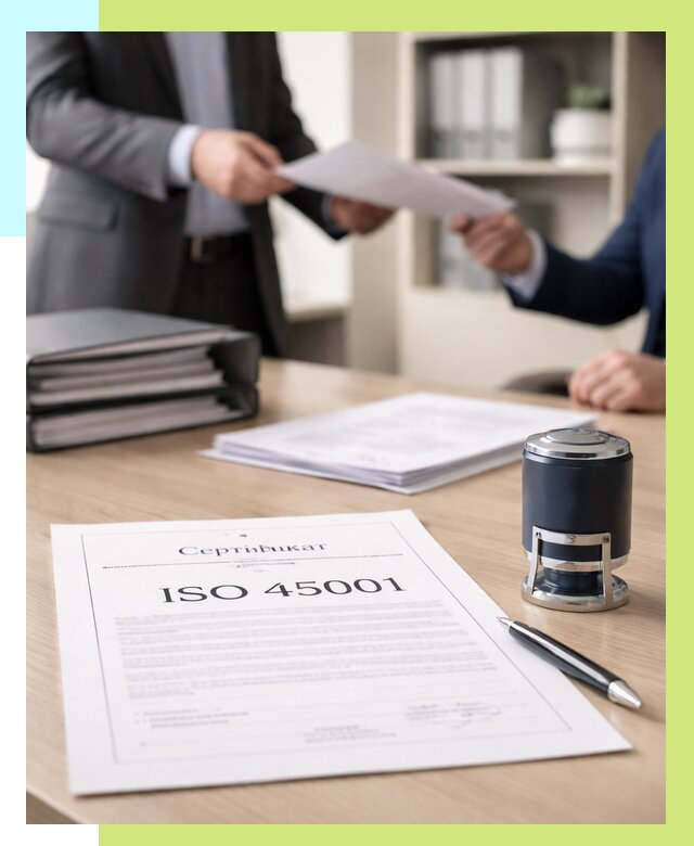 Сертификат ISO 45001 в Слободской под ключ от 46373 р. | Сертэкс